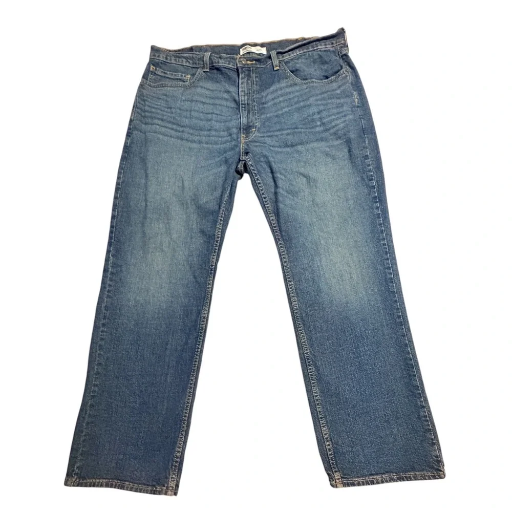 Signature by Levi Strauss Gold Label Relaxed Fit Jeans Mens 38x30 Medium Wash